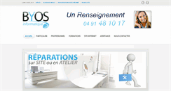 Desktop Screenshot of byos-informatique.com